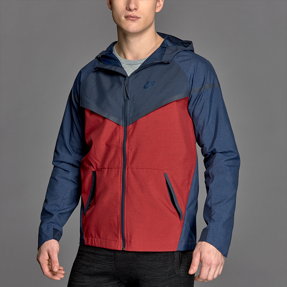 Nike Sportswear Tech Windrunner Light Crimson / Deep Royal Blue / Obsidian for Men